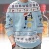 Name Customize, Bluey Christmas Ugly Sweater