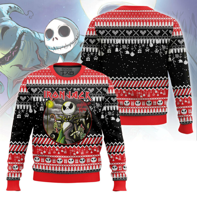 Iron Jack, Nightmare before Christmas Ugly Sweater