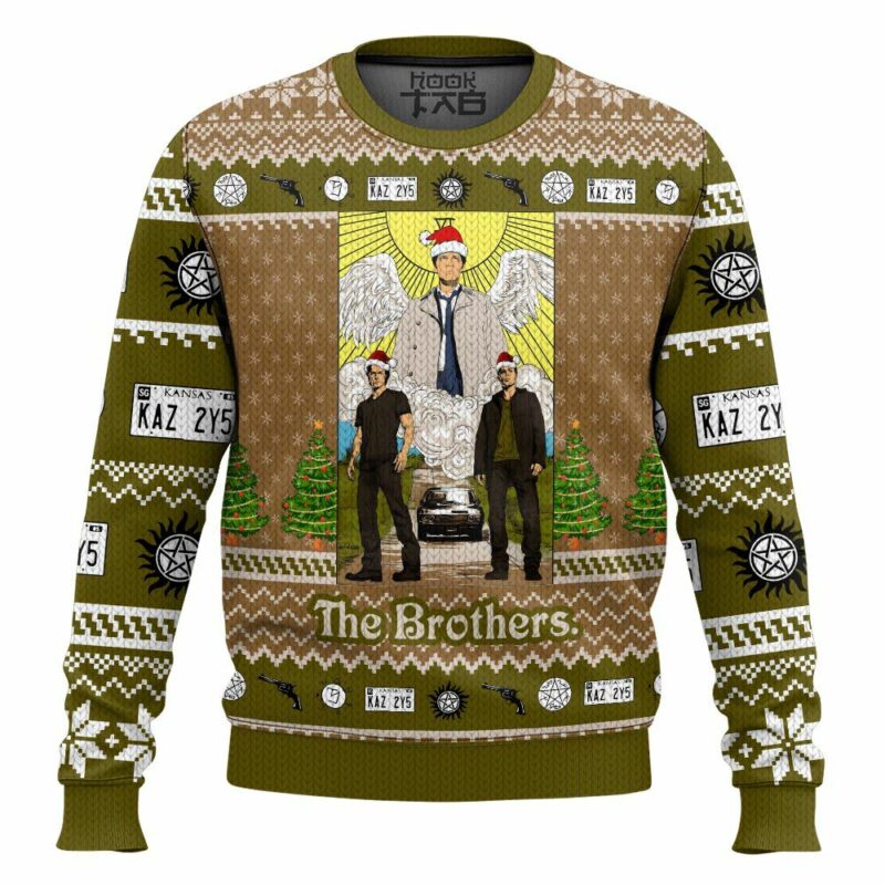 Supernatural TV show, Christmas Ugly Sweater