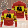 Pulp Fiction, Winston Wolf Christmas Ugly Sweater