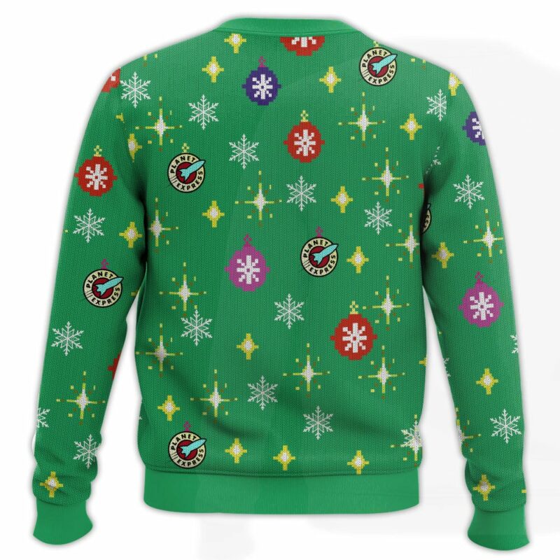 Futurama, Billy West Emerging From the Bush Meme Christmas Ugly Sweater