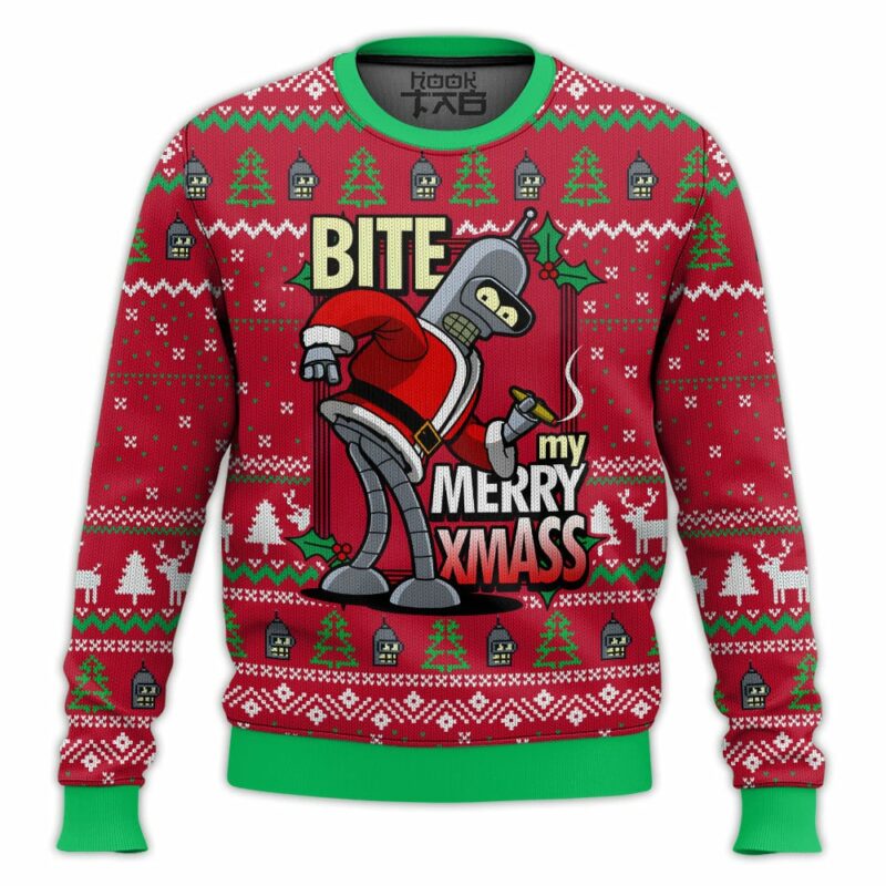 Futurama, Bite my Merry XmASS, Ugly Sweater