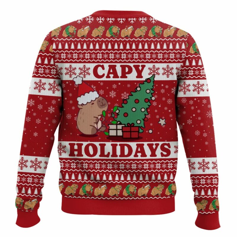 Capy Holidays, Christmas Ugly Sweater