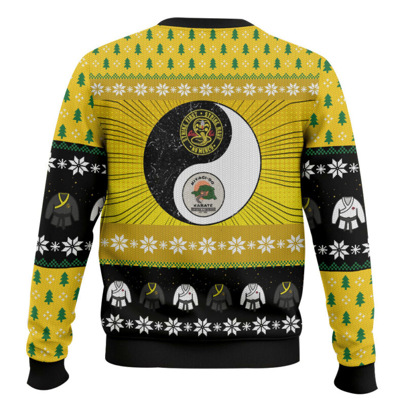 Karate Kid vs Cobra Kai Ugly Sweater