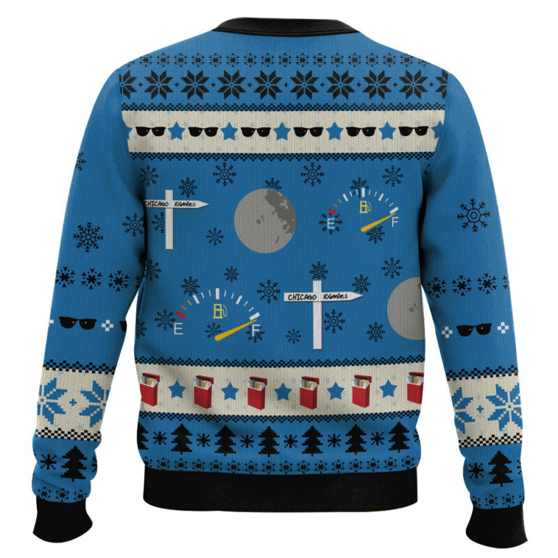 Blues Brothers, We're on a mission from God Ugly Sweater