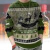 Don't Mess With a Hunter Ugly Sweater