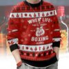 Put on Boxing Gloves Ugly Sweater