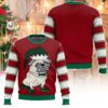 Pug Elf Christmas Ugly Sweater