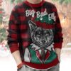 Big Bad Wolf Elf Christmas Ugly Sweater