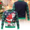 Golf Santa Claus Christmas Ugly Sweater