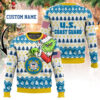 Custom Name Grinch x US Coast Guard Ugly Sweater V1