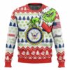 Custom Name Grinch x US Navy Ugly Sweater V1