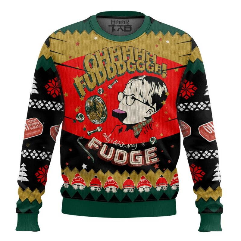 A Christmas Story Fudge, Ohh Fudge Ugly Sweater