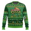 Did someone say Pizza, Teenage Mutant Ninja Turtles Ugly Christmas Sweater