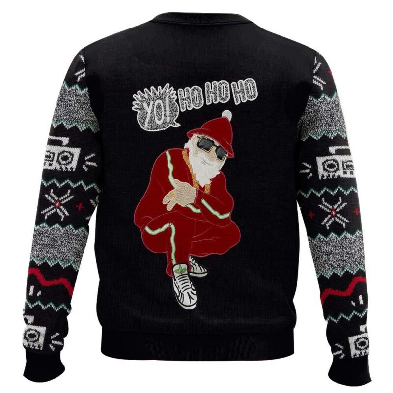 Hip hop Santa Christmas Ugly Sweater