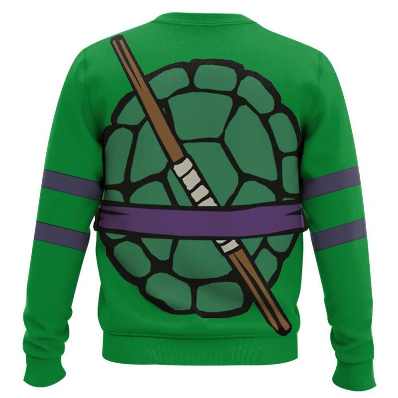 Don Outfit Teenage Mutant Ninja Turtles Ugly Christmas Sweater