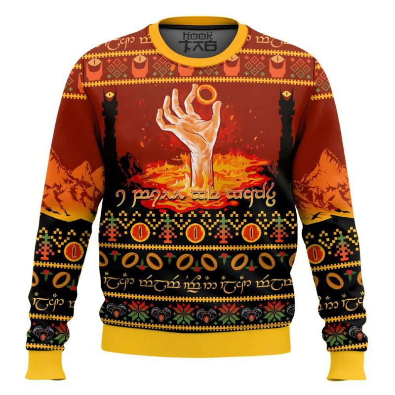 I'll be back, Lord of the ring Ugly Sweater