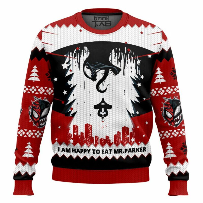 Venom x Spiderman Last Dance Ugly Sweater