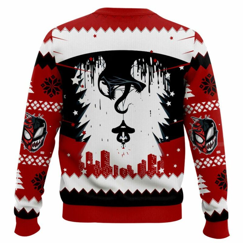 Venom x Spiderman Last Dance Ugly Sweater