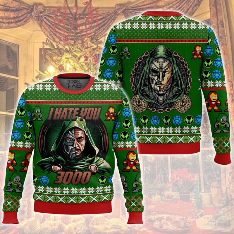 Dr Doom, I hate you 3000 Ugly Sweater