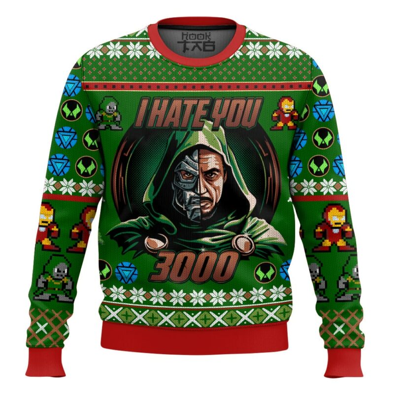 Dr Doom, I hate you 3000 Ugly Sweater