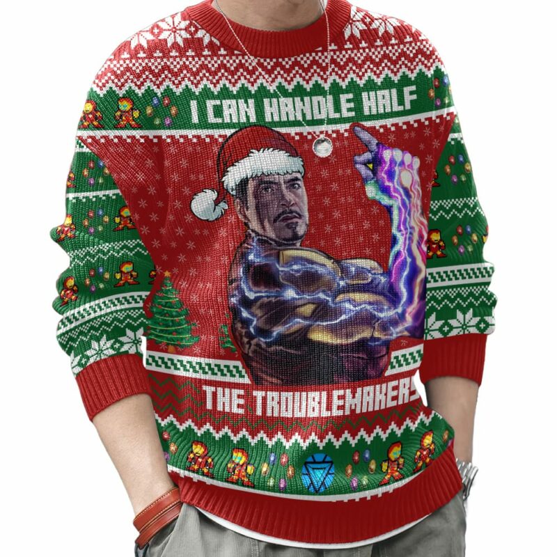 IRM, I can handle half the troublemakers! Christmas Ugly Sweater