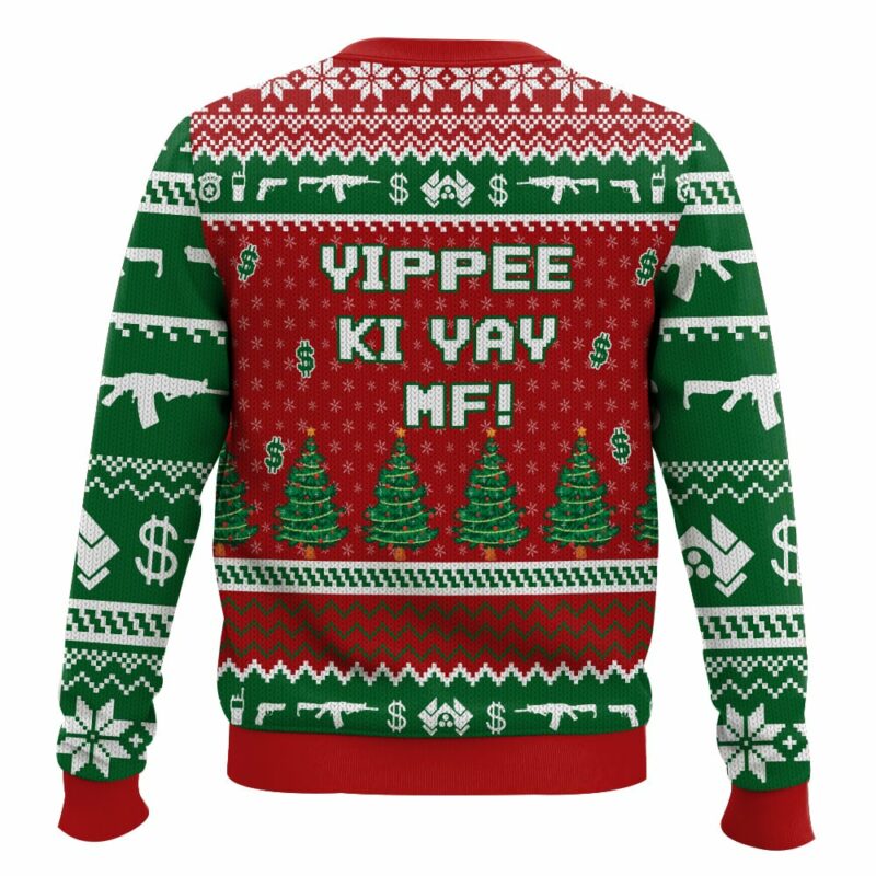 Video game Nakatomi, Die hard Christmas Ugly Sweater