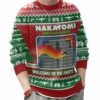 Video game Nakatomi, Die hard Christmas Ugly Sweater