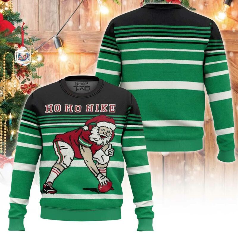 Football Santa, Christmas Ugly Sweater