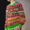 Pixel Street Fighter Ugly Christmas Sweater