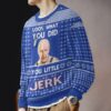 Home Alone, You Little Jerk Meme Christmas Ugly Sweater