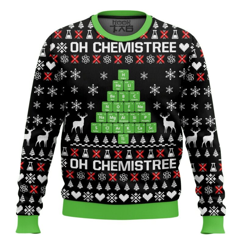 Oh Chemistry Funny Christmas Sweater