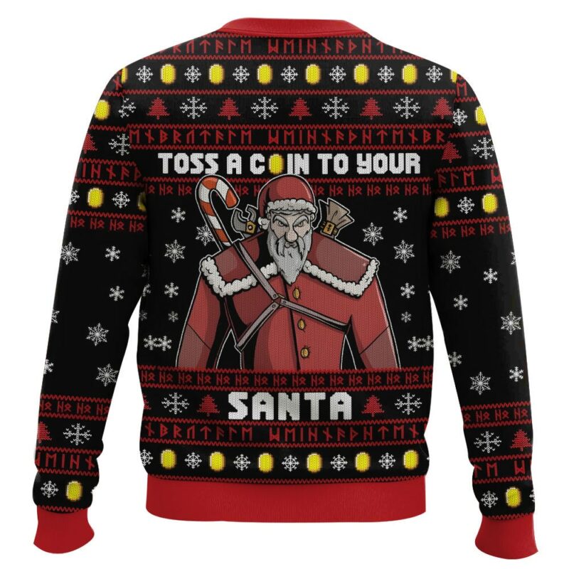 The Witcher Santa Claus Ugly Christmas Sweater