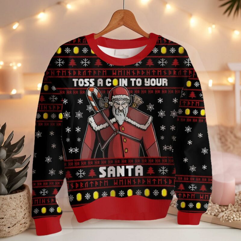 The Witcher Santa Claus Ugly Christmas Sweater