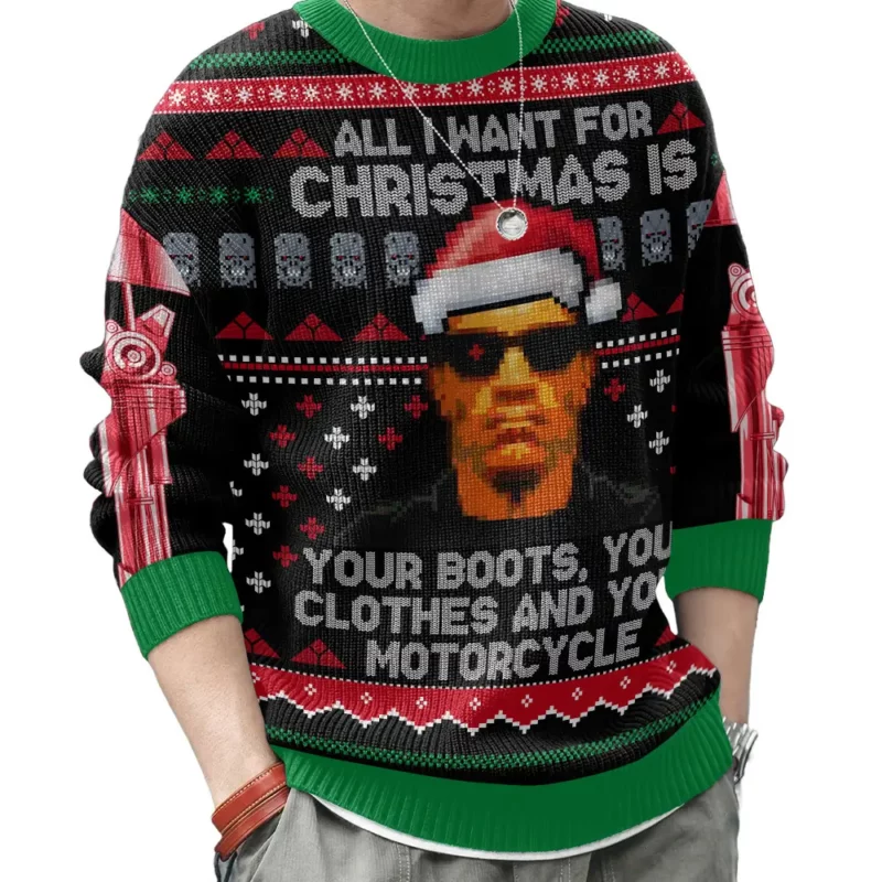 TERMINATOR Ugly Christmas Sweater