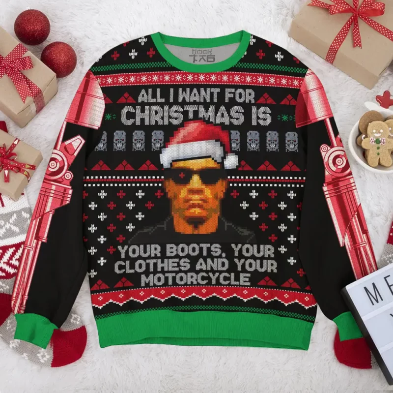 TERMINATOR Ugly Christmas Sweater