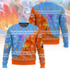 Ember and Wave, Elemental Christmas Ugly Sweater