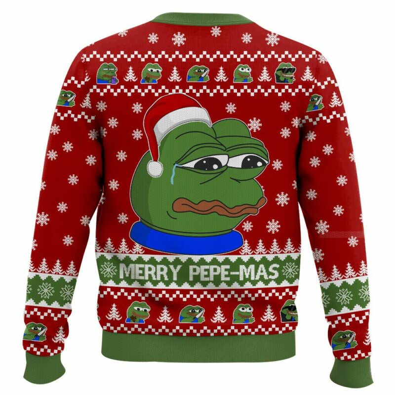 Merry Pepe-mas Christmas Ugly Sweater