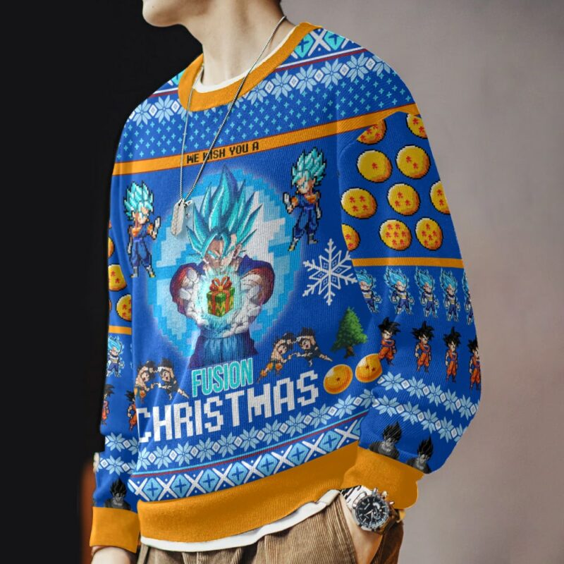 Vegito Fusion Christmas Ugly Sweater