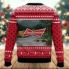 Budweiser Bear Ugly Christmas Sweater