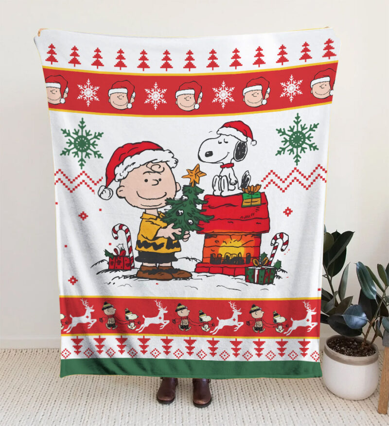 Charlie Brown and Snoopy Blanket