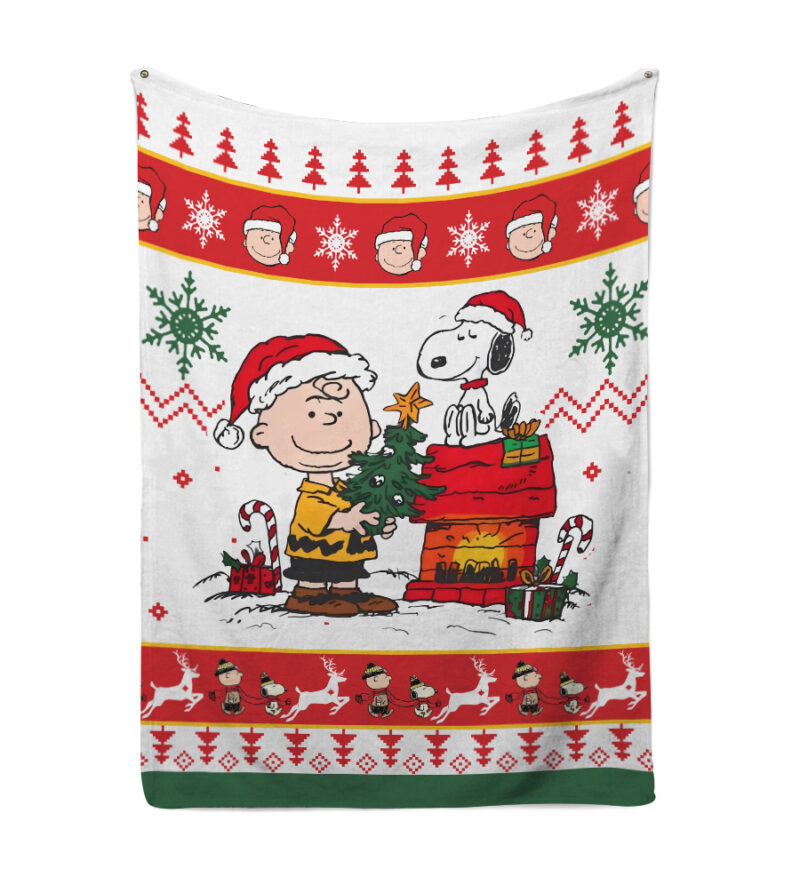 Charlie Brown and Snoopy Blanket