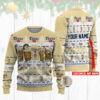 Personalized Coors Banquet Horror Drink Ugly Sweater