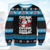 Coors Light Drink Repeat Ugly Sweater