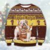 Captain Morgan Bulldog Ugly Sweater