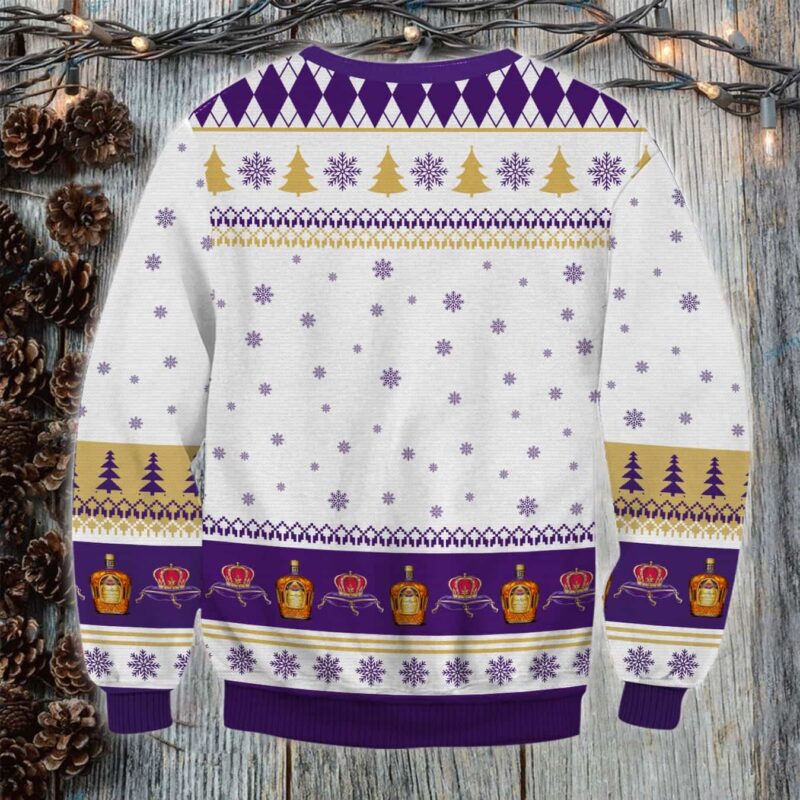 Crown Royal Dude Ugly Sweater