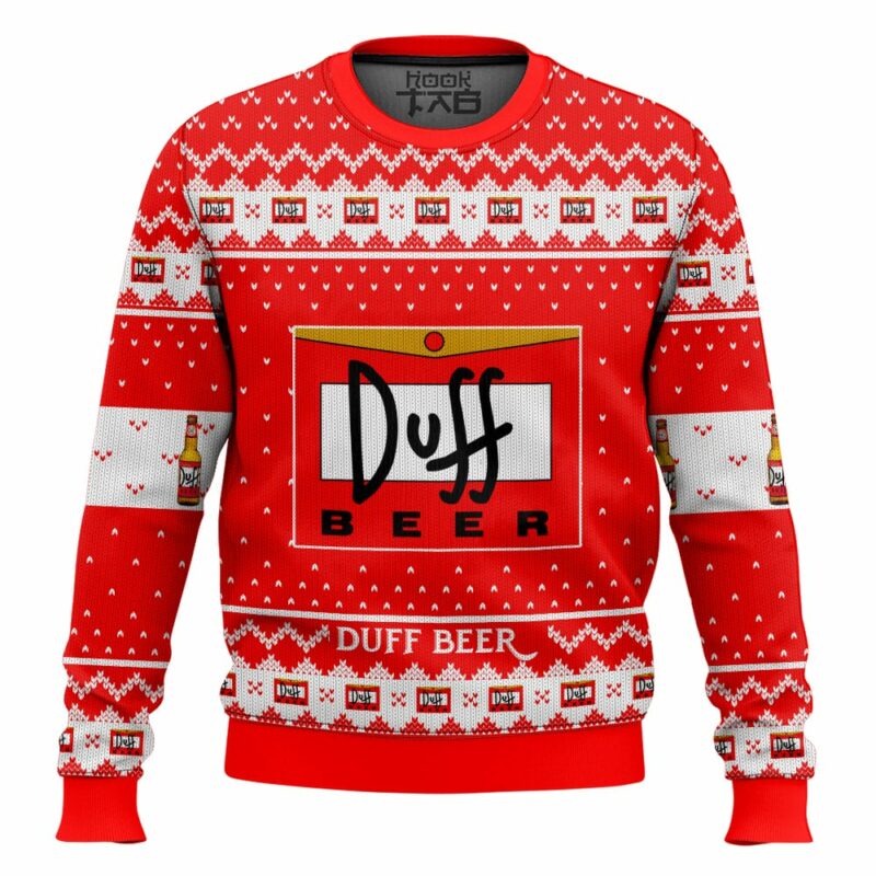 Duff Beer Ugly Christmas