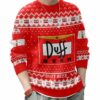 Duff Beer Ugly Christmas