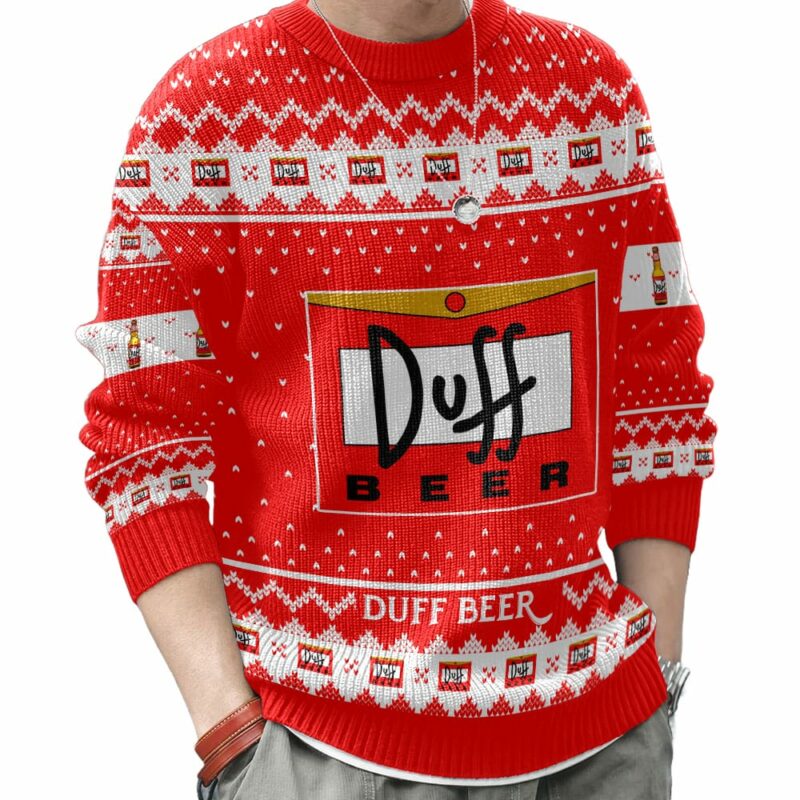 Duff Beer Ugly Christmas