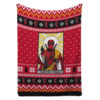 Marvel Jesus Deadpool Blanket